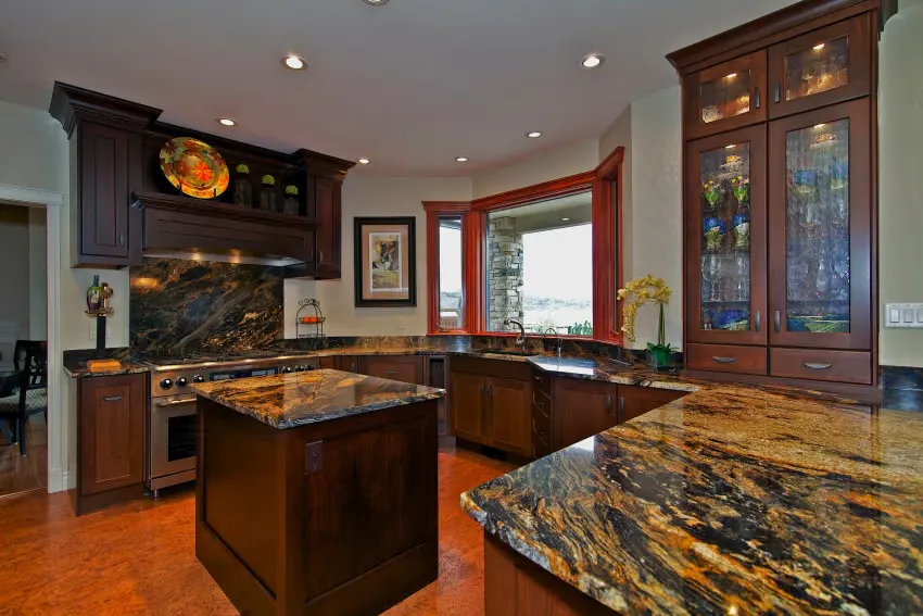 The Water's Edge custom home interior